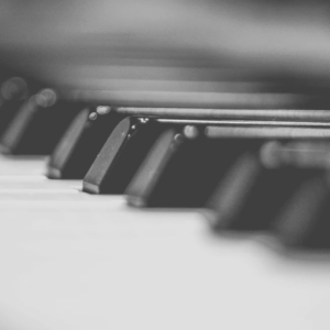 Black Piano Music Flyer